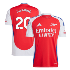 JORGINHO #20 Arsenal Home soccer jersey 2024/25 Go Soccer World Shop