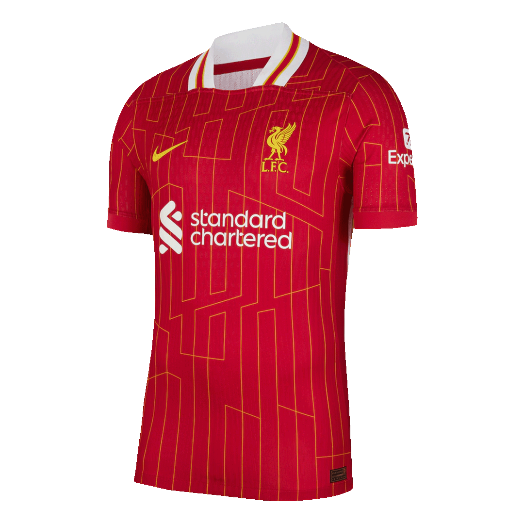 Player Version Liverpool Home Soccer Jersey 2024/25 Go Soccer World Shop