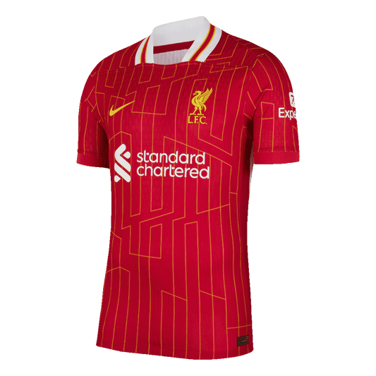 Player version of the Liverpool Home 2024/25 soccer jersey Go Soccer World Shop