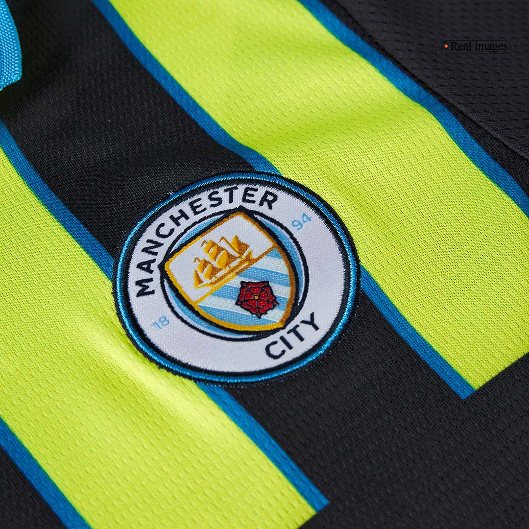 Manchester City children's away soccer kit (jersey + shorts) 2024/25 Go Soccer World Shop