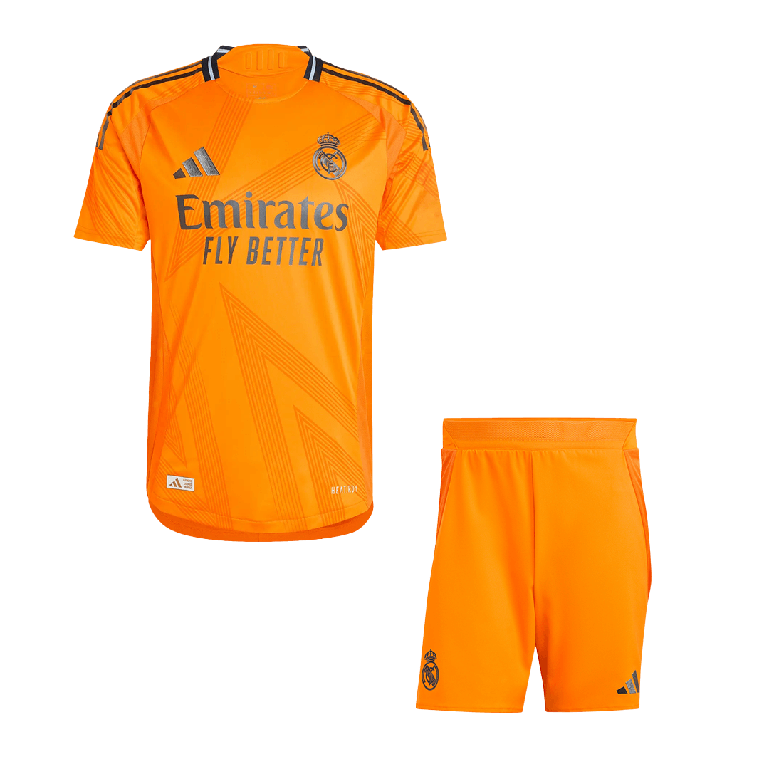 Real Madrid away soccer jersey set (jersey + shorts) 2024/25 in the player's version Go Soccer World Shop