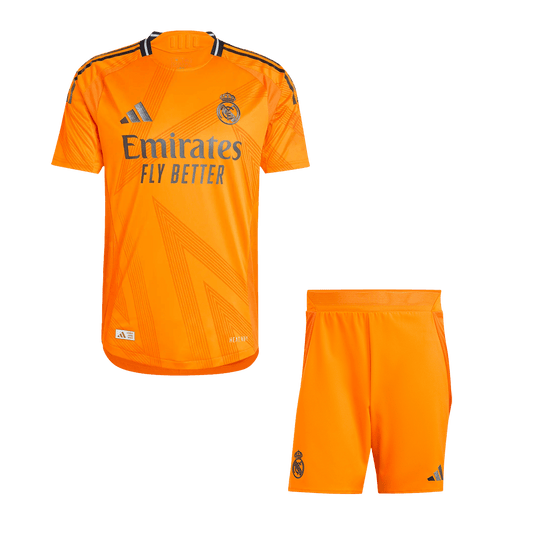 Real Madrid away soccer jersey set (jersey + shorts) 2024/25 in the player's version Go Soccer World Shop