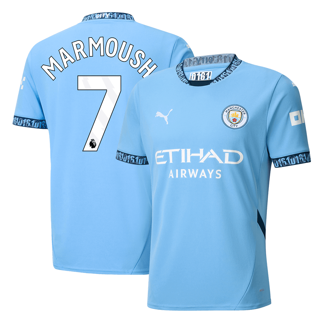 MARMOUSH #7 Manchester City 2024/25 soccer jersey Go Soccer World Shop