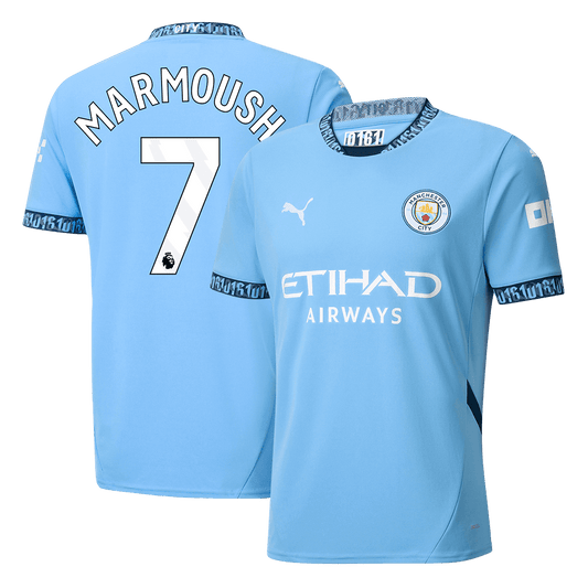 MARMOUSH #7 Manchester City 2024/25 soccer jersey Go Soccer World Shop