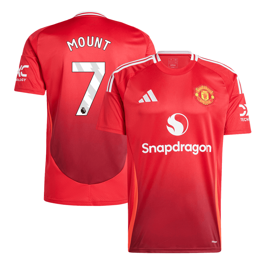 MOUNT #7 Manchester United 2024/25 home soccer jersey Go Soccer World Shop