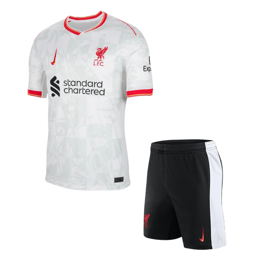 Liverpool soccer Team Third Away Kit (Jersey + Shorts) 2024/25 Go Soccer World Shop