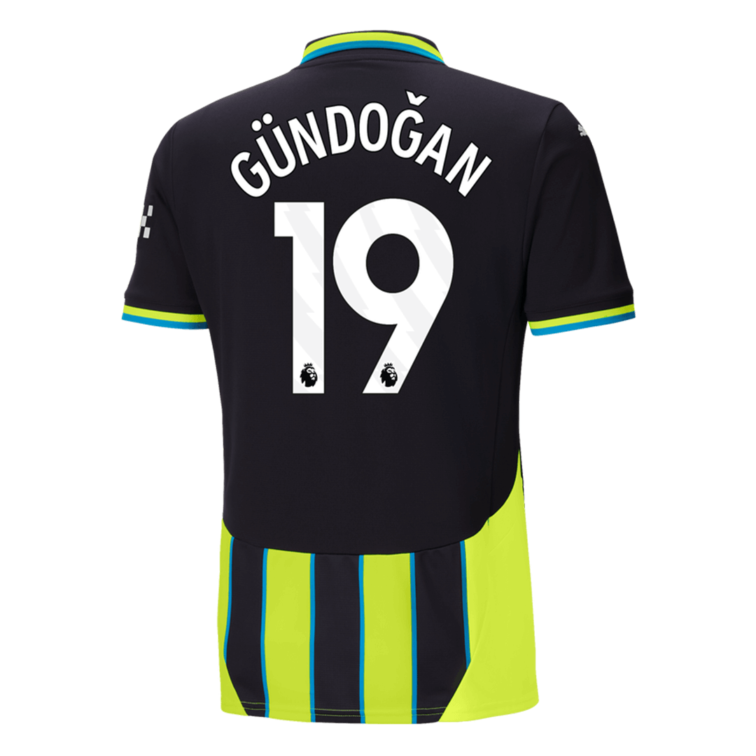 Gündoğan #19 Manchester City 2024/25 away soccer jersey Go Soccer World Shop