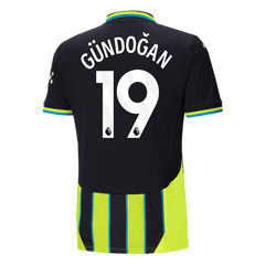 Gündoğan #19 Manchester City 2024/25 away soccer jersey Go Soccer World Shop