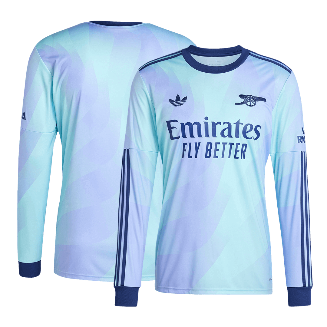 Arsenal Thirdaway 2024/25 long-sleeved soccer jersey Go Soccer World Shop