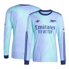 Arsenal Thirdaway 2024/25 long-sleeved soccer jersey Go Soccer World Shop