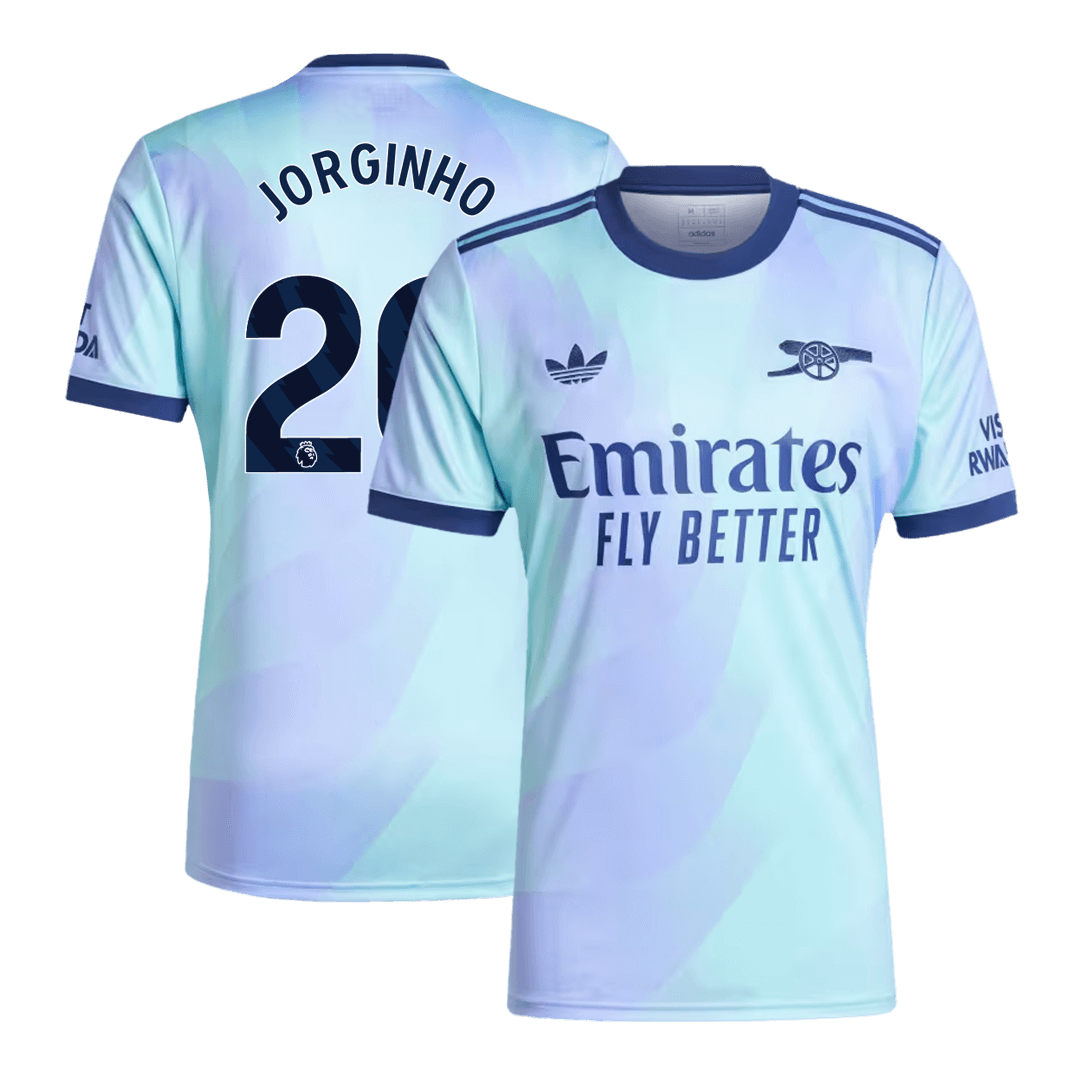 JORGINHO No. 20 Arsenal third away soccer jersey 2024/25 Go Soccer World Shop