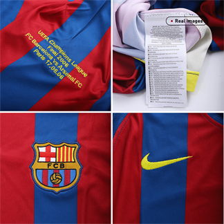 Retro 2005/06 Barcelona Home soccer jersey - UCL Go Soccer World Shop