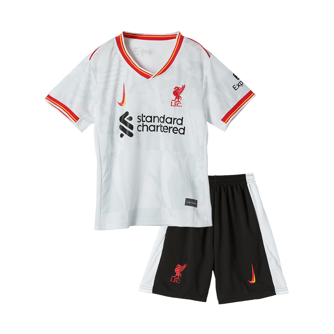 Liverpool Third Away Kids' soccer jersey Set (Jersey + Shorts) 2024/25 Go Soccer World Shop