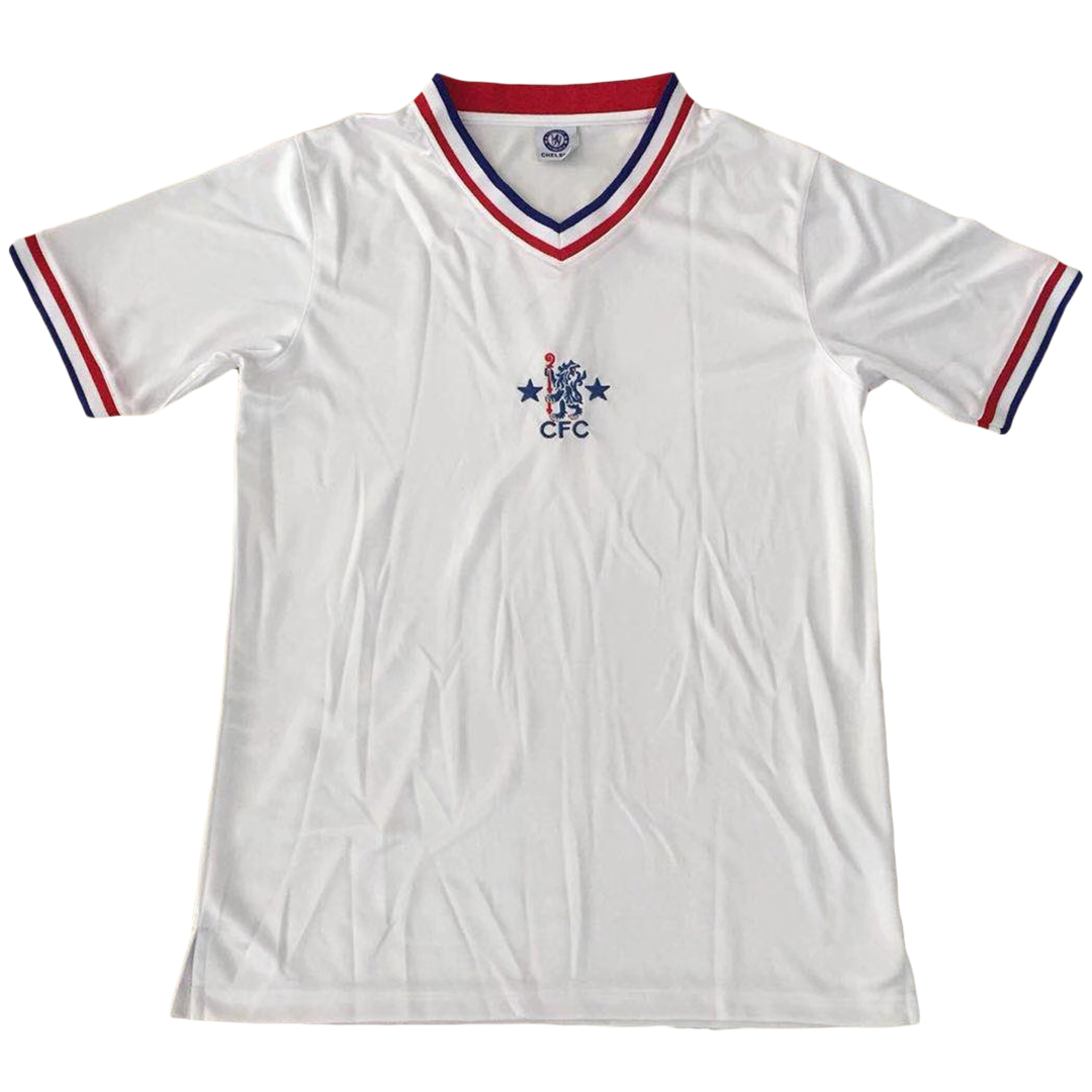 1982 Chelsea third away soccer jersey, retro Go Soccer World Shop