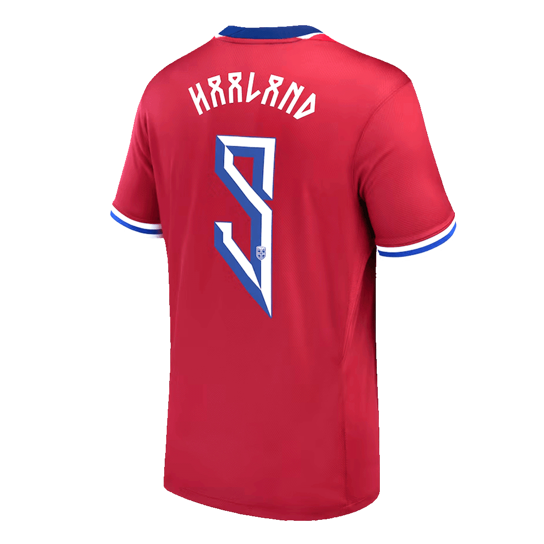 Norway HAALAND #9 2024 Men's Home soccer jersey Go Soccer World Shop