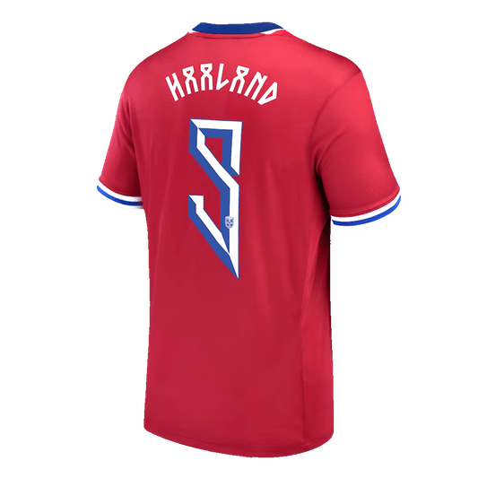 Norway HAALAND #9 2024 Men's Home soccer jersey Go Soccer World Shop