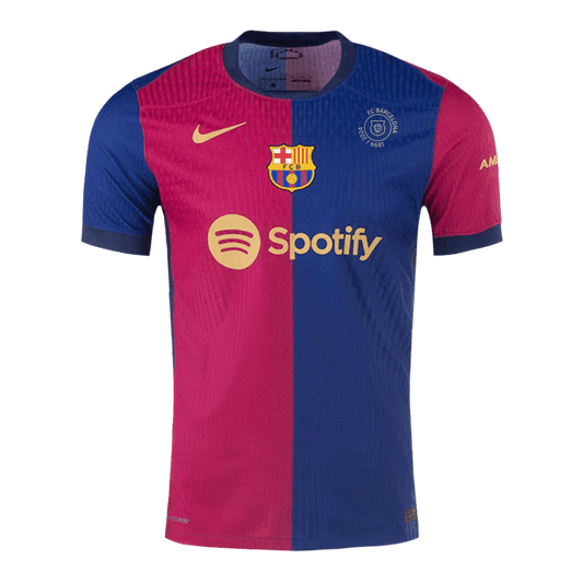 Player version Barcelona Home soccer jersey 2024/25 - 125th Anniversary Go Soccer World Shop