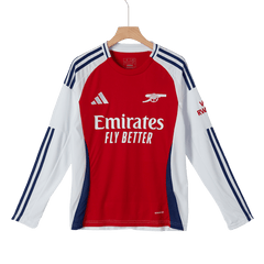 Arsenal Home 2024/25 long-sleeved soccer jersey Go Soccer World Shop