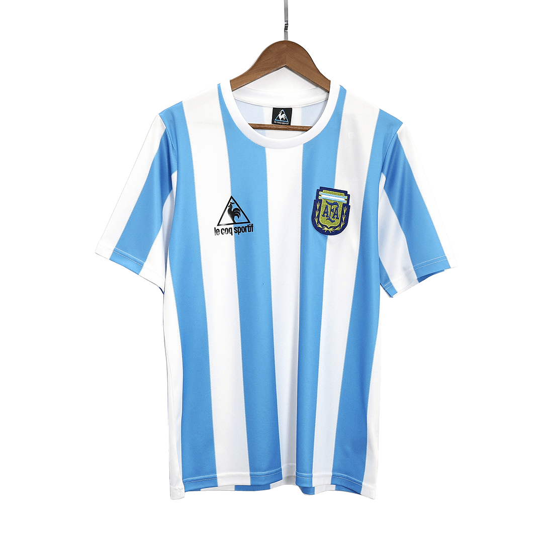 Argentina 1986 retro home soccer jersey Go Soccer World Shop