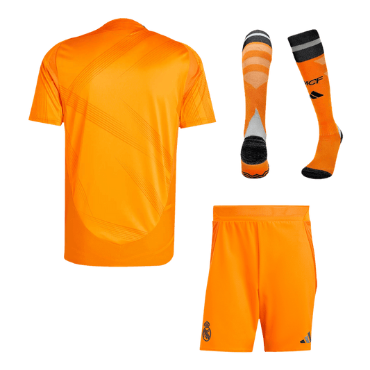 Player Version Real Madrid Away Soccer Jersey Kit(Jersey+Shorts+Socks) 2024/25 Go Soccer World Shop