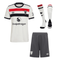 Manchester United away soccer jersey set (jersey + shorts + socks) 2024/25 Go Soccer World Shop