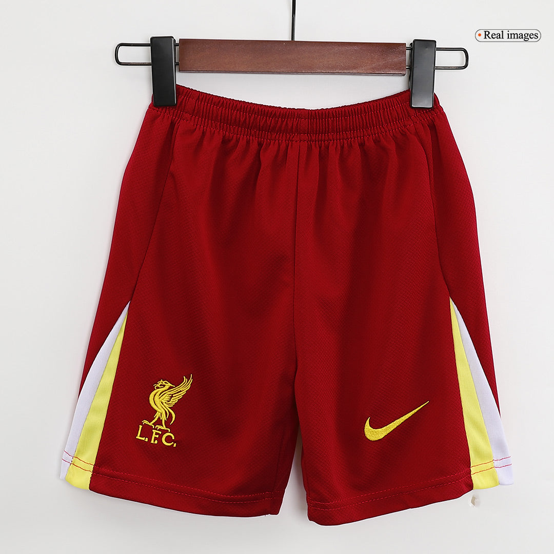 Liverpool kids' home soccer kit (jersey + shorts) 2024/25 Go Soccer World Shop