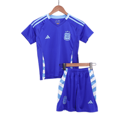 Argentina Copa América 2024 children's away jersey set Go Soccer World Shop