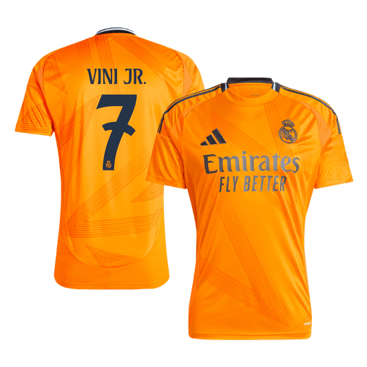 VINI JR. Real Madrid 2024/25 away soccer jersey No. 7 Go Soccer World Shop