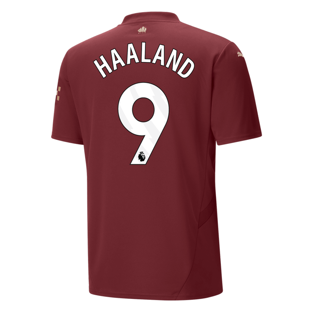 HAALAND No. 9 Manchester City 2024/25 third away soccer jersey Go Soccer World Shop