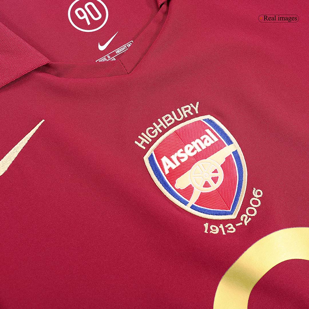 Arsenal Retro 2005/06 soccer jersey Go Soccer World Shop