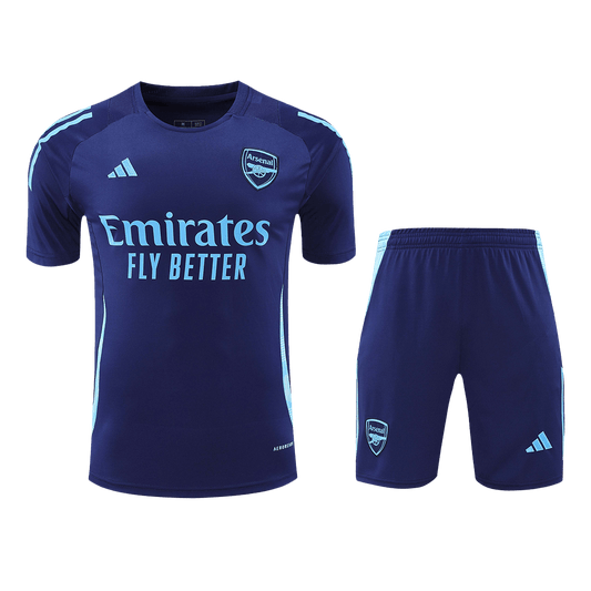 Arsenal pre-match soccer jersey set (jersey + shorts) 2024/25 Go Soccer World Shop