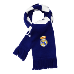 Real Madrid soccer scarf, blue and white Go Soccer World Shop