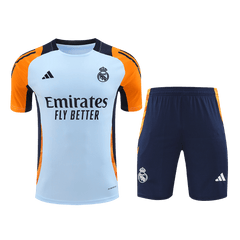 Real Madrid pre-match soccer jersey set (jersey + shorts) 2024/25 Go Soccer World Shop