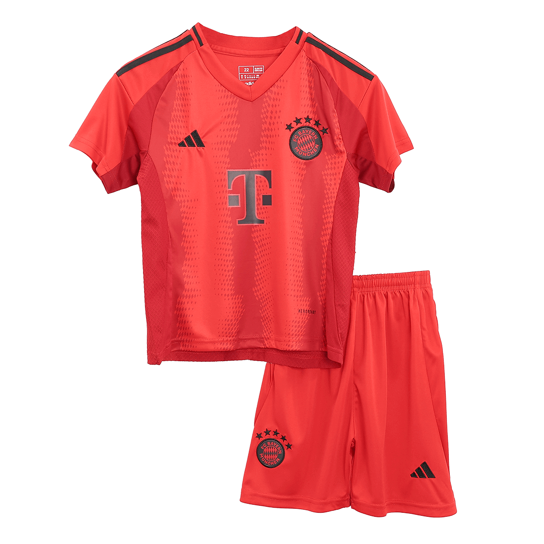 Bayern Munich Kids Home soccer jersey Set (Jersey + Shorts + Socks) 2024/25 Go Soccer World Shop