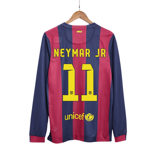 NEYMAR JR #11 2014/15 Barcelona Home Long Sleeve soccer jersey Go Soccer World Shop