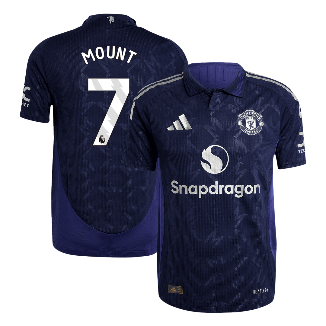 Player version MOUNT #7 Manchester United 2024/25 away soccer jersey Go Soccer World Shop