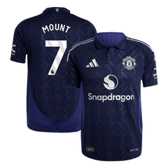 Player version MOUNT #7 Manchester United 2024/25 away soccer jersey Go Soccer World Shop