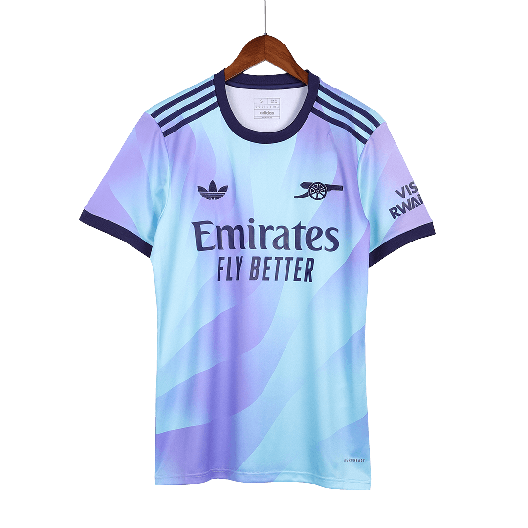 Arsenal soccer team away kit (jersey + shorts) 2024/25 Go Soccer World Shop