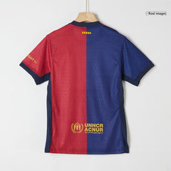 Player version Barcelona Home soccer jersey 2024/25 - COLDPLAY Go Soccer World Shop