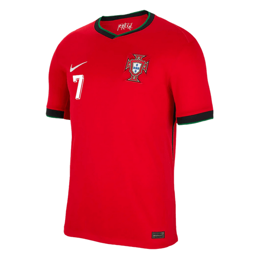 [Super Quality] Portugal RONALDO #7 Euro 2024 Men's Home soccer jersey Go Soccer World Shop