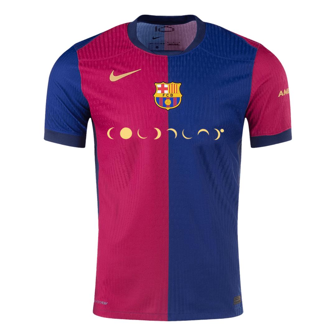 Player version Barcelona Home soccer jersey 2024/25 - COLDPLAY Go Soccer World Shop