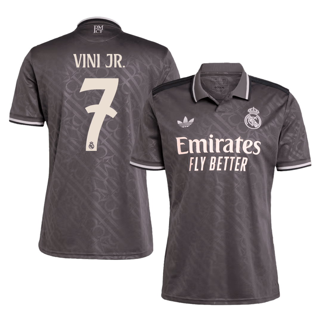 VINI JR. Real Madrid third away soccer jersey No. 7 for 2024/25 Go Soccer World Shop