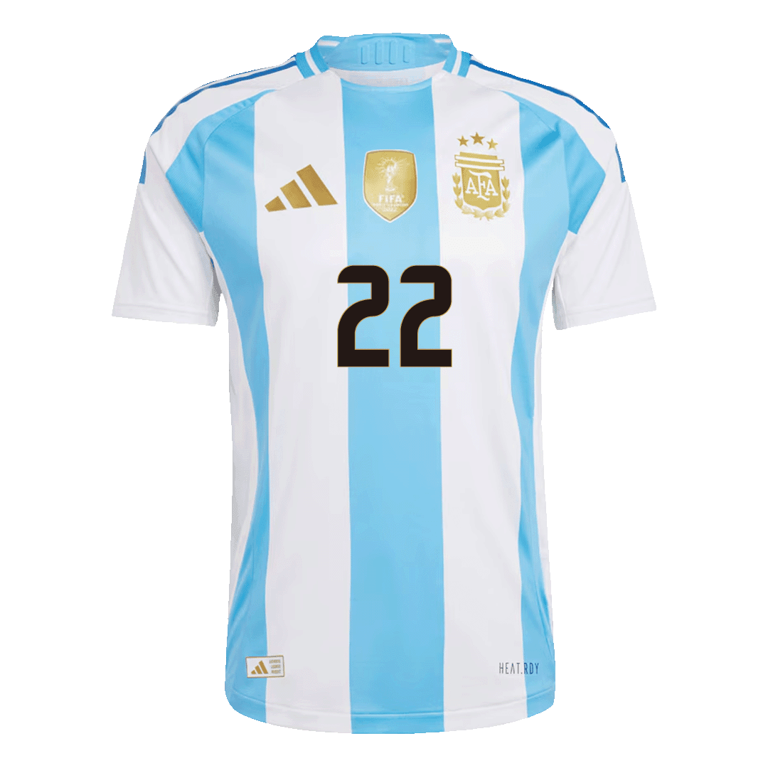 Argentina Lautaro Martínez #22 2024 match jersey Go Soccer World Shop