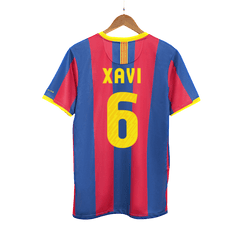 Retro XAVI #6 2010/11 Barcelona soccer jersey Go Soccer World Shop