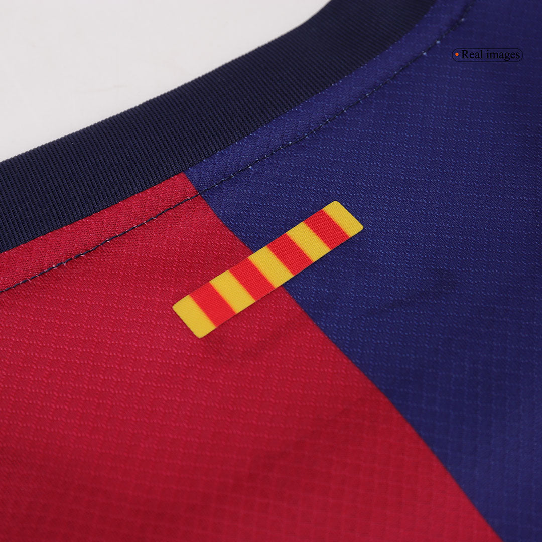 Barcelona Home long sleeve soccer jersey 2024/25 Go Soccer World Shop