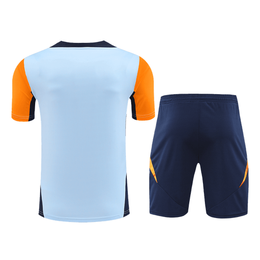 Real Madrid pre-match soccer jersey set (jersey + shorts) 2024/25 Go Soccer World Shop