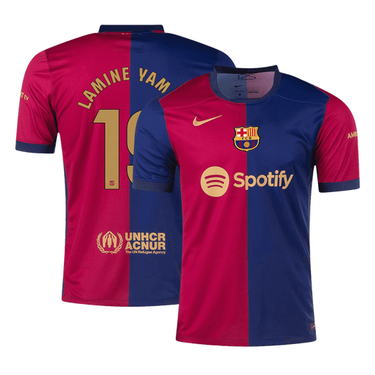 LAMINE YAMAL #19 Barcelona Home 2024/25 soccer jersey Go Soccer World Shop