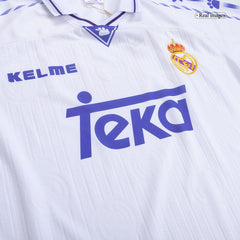 Real Madrid retro soccer jersey from the 1996/97 season Go Soccer World Shop