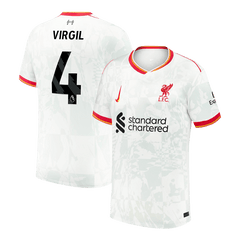 Liverpool No. 4 VIRGIL 2024/25 third away soccer jersey Go Soccer World Shop