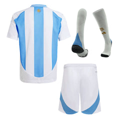 Argentina Copa América 2024 home jerseys for kids Go Soccer World Shop